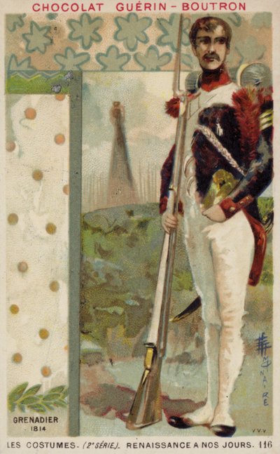 Granadero francés, 1814 de French School
